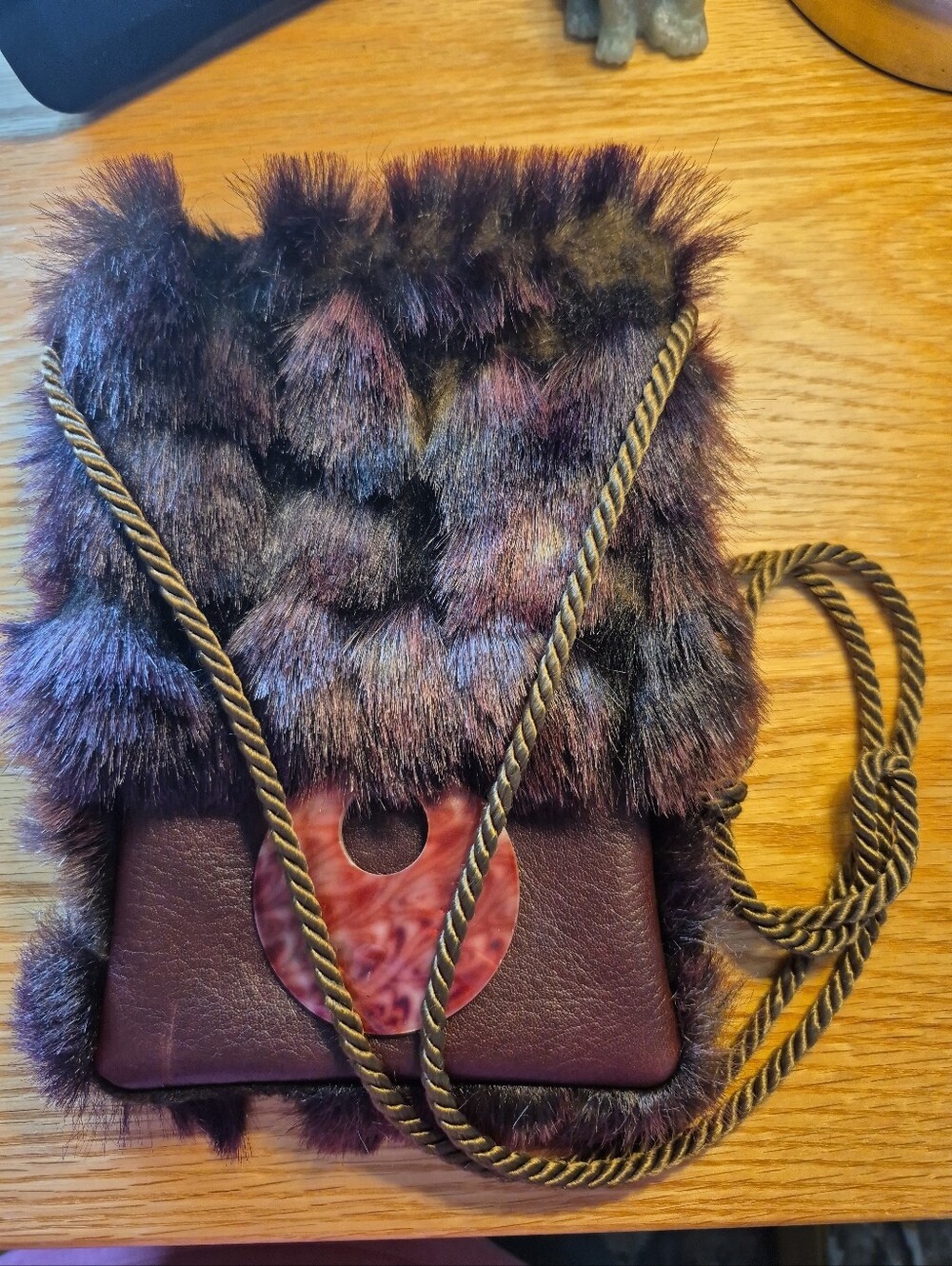 Faux Fur Crossbody Bag Unique